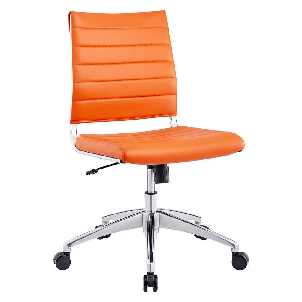 Modway - Jive Armless Mid Back Office Chair - EEI-1525-ORA veiw 1