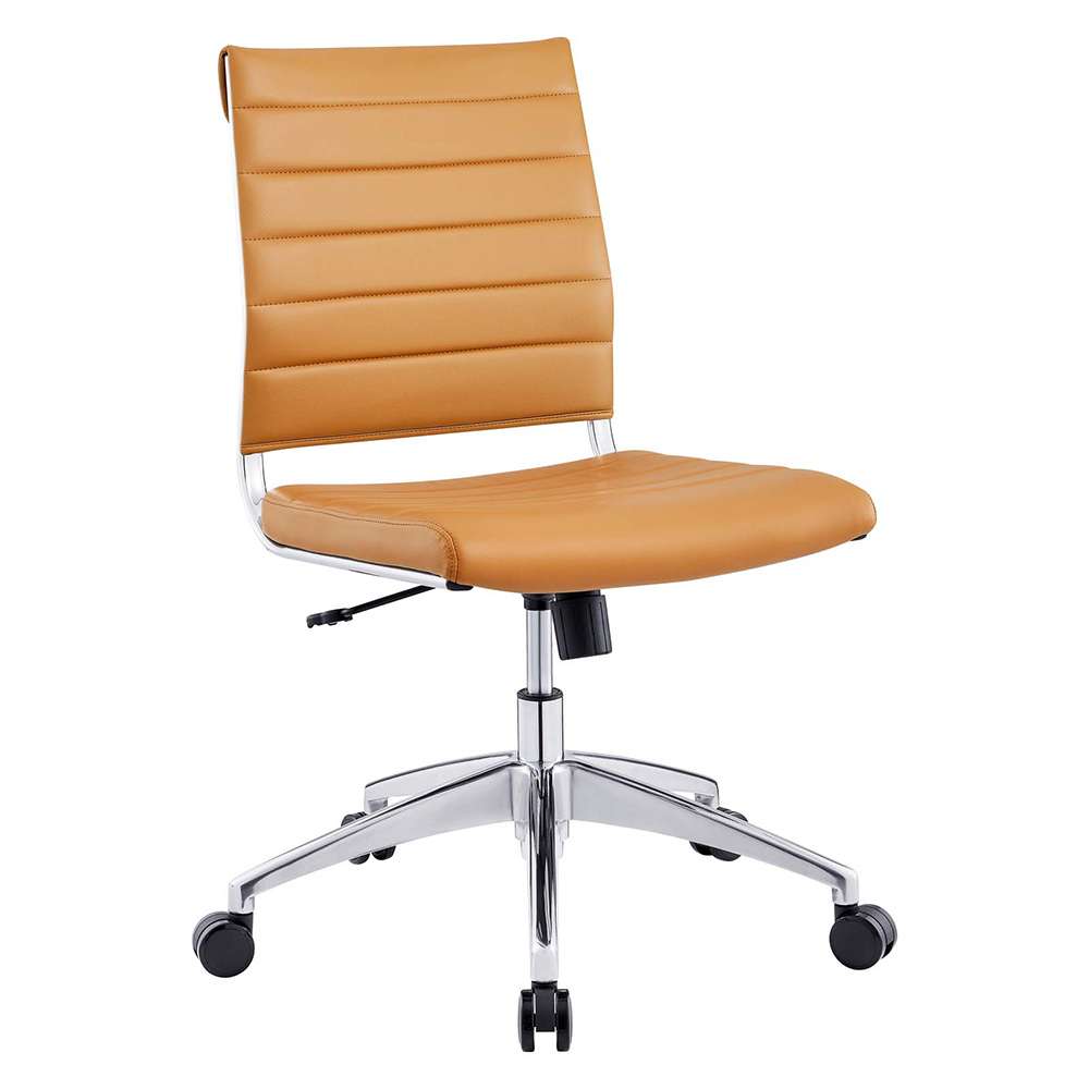 Modway - Jive Armless Mid Back Office Chair - EEI-1525-TAN – AFA Stores