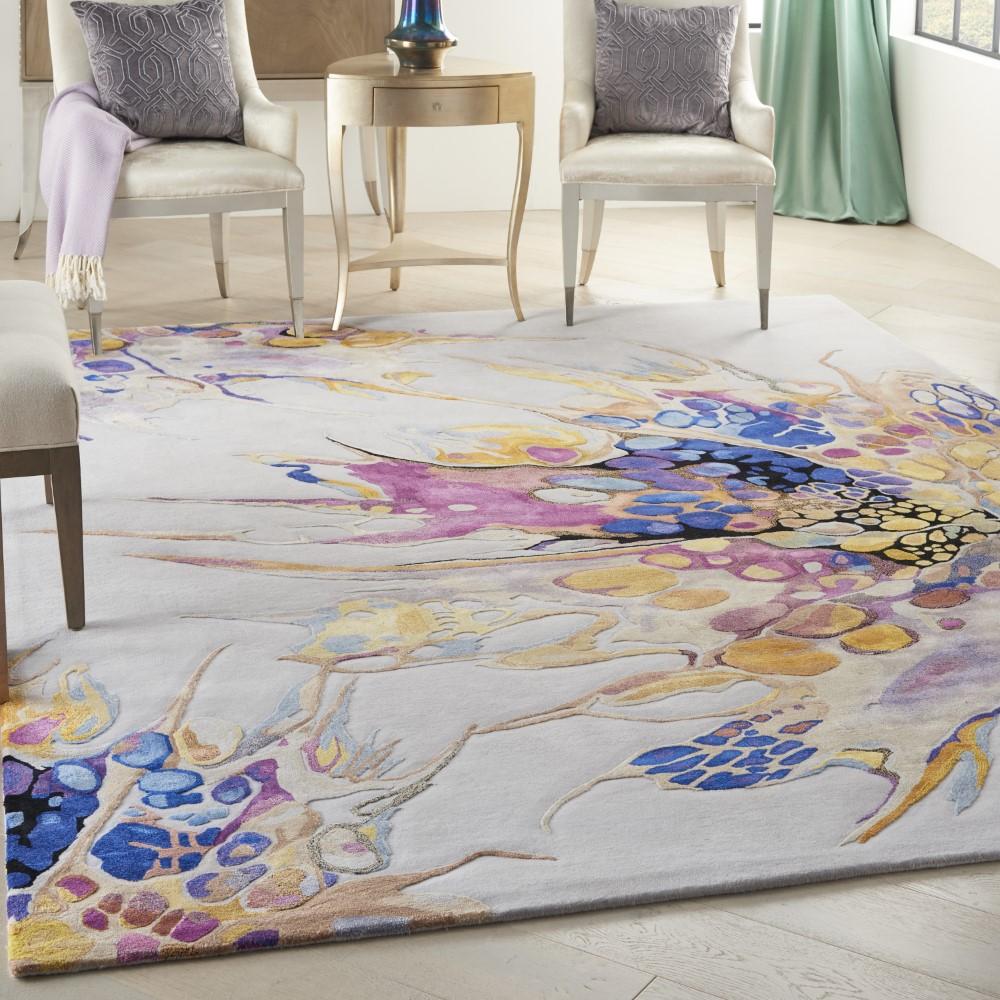 Nourison - Prismatic 79in x 99in Area Rug - PRS20-99446814098 veiw 2