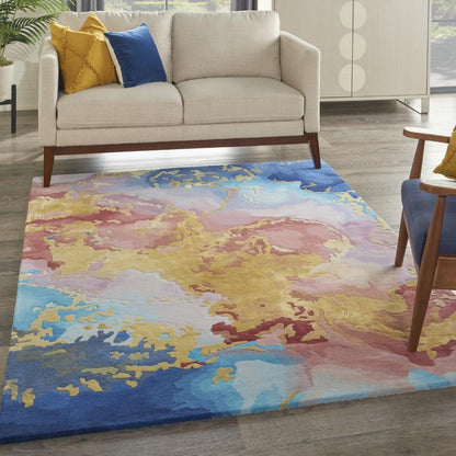 Nourison - Prismatic 39in x 59in Multicolor Area Rug - PRS18-99446783295 veiw 2