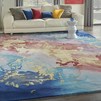 Nourison - Prismatic 86in x 116in Multicolor Area Rug - PRS18-99446783370 veiw 2