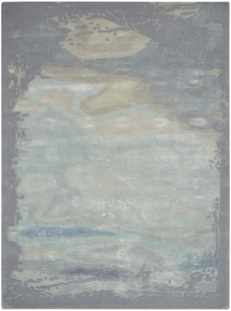 Nourison - Prismatic 39in x 59in Seafoam Silver Area Rug - PRS19-99446783288 veiw 1