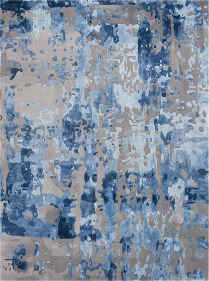 Nourison - Prismatic 56in x 75in Blue Grey Area Rug - PRS10-99446408730 veiw 1