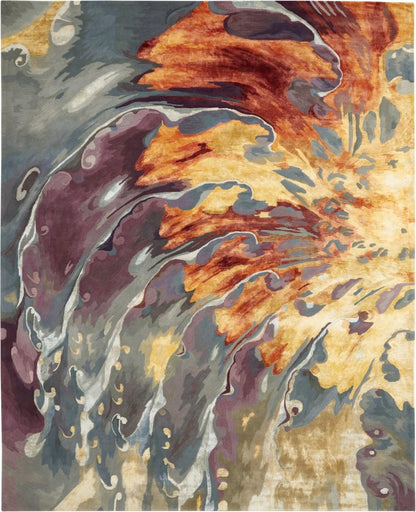 Nourison - Prismatic 12x15in Multicolor Abstract Oversized Area Rug - PRS08-99446477590 veiw 1