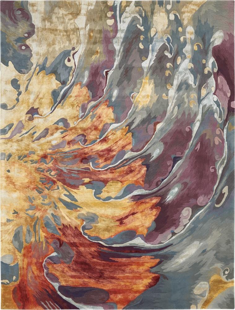 Nourison - Prismatic 86in x 116in Multicolor Abstract Area Rug - PRS08-99446354570 veiw 1