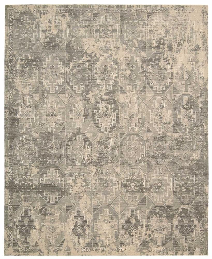 Nourison - Silk Elements SKE19 Beige 12x15 Rug - SKE19-99446295309_CLOSEOUT veiw 1