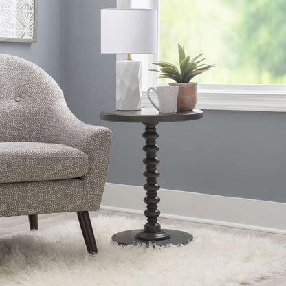 Powell Company - Aurora Side Table, Dark Grey - D1361A20DG veiw 7