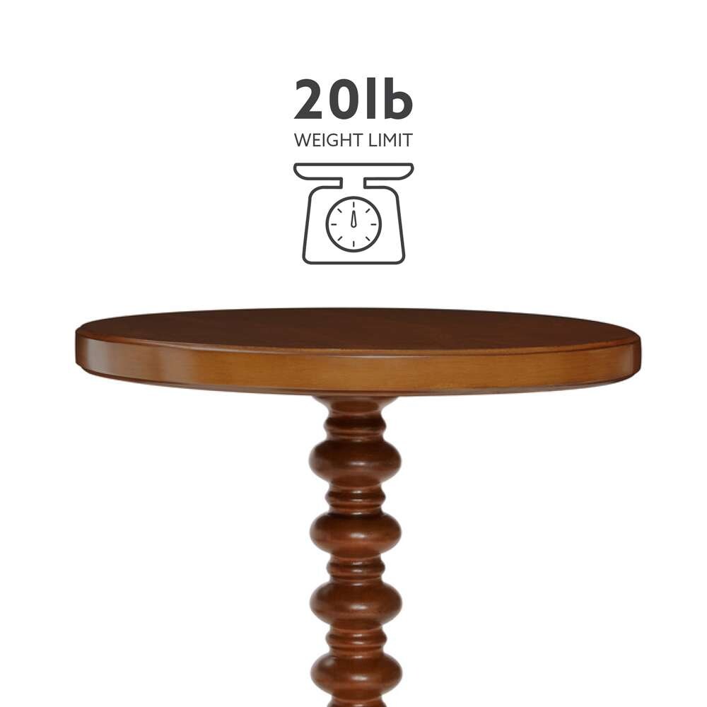 Powell Company - Aurora Side Table, Hazelnut - D1361A20H veiw 4