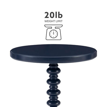 Powell Company - Aurora Side Table, Navy Blue - D1361A20NB veiw 4