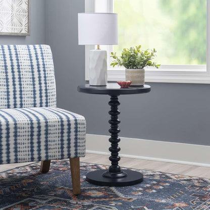 Powell Company - Aurora Side Table, Navy Blue - D1361A20NB veiw 7