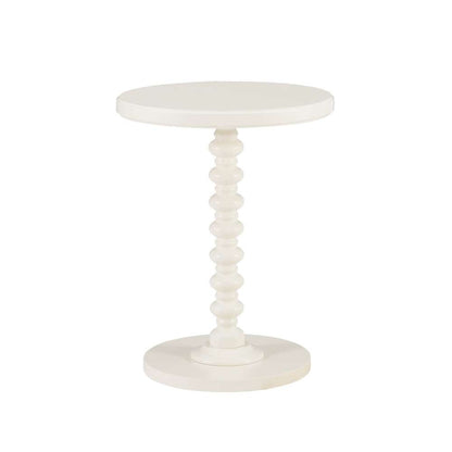 Powell Company - Aurora Side Table, Off White - D1361A20C veiw 1