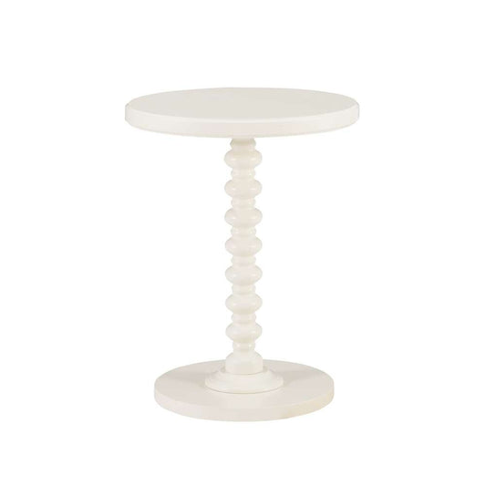 Powell Company - Aurora Side Table, Off White - D1361A20C veiw 1