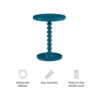 Powell Company - Aurora Side Table, Teal - D1361A20T veiw 3