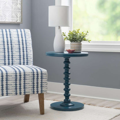Powell Company - Aurora Side Table, Teal - D1361A20T veiw 7