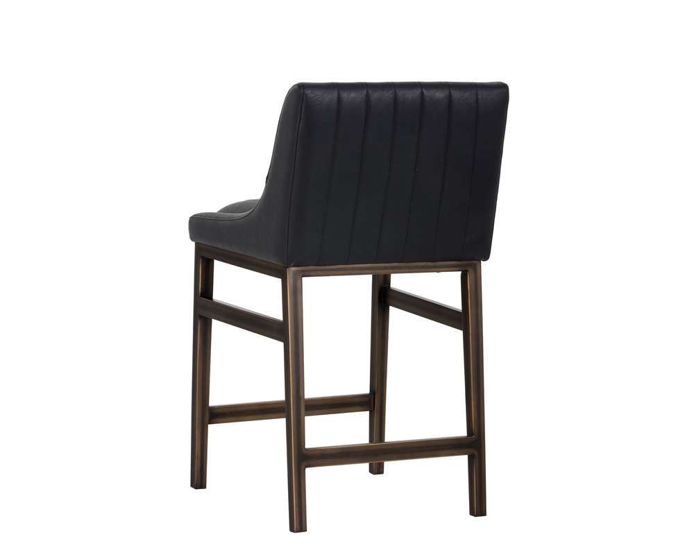 Sunpan - Irongate Halden Counter Stool - Vintage Black - 101746 veiw 2