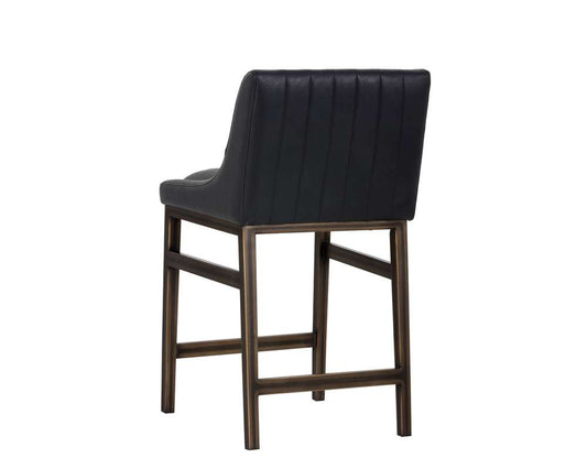 Sunpan - Irongate Halden Counter Stool - Vintage Black - 101746 veiw 2