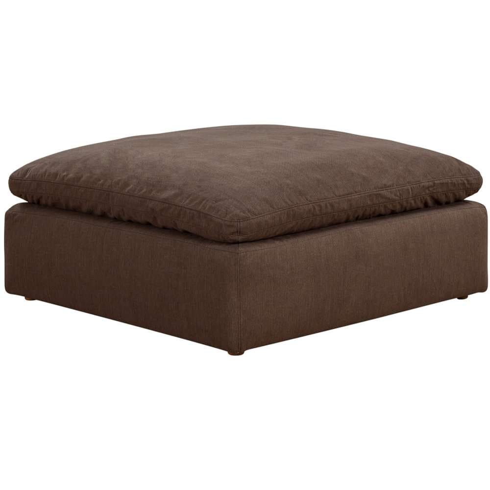 Sunset Trading - Contemporary Puff Collection 4PC Modular Sectional Sofa Brown - SU-1458-88-1C-2A-1O veiw 2
