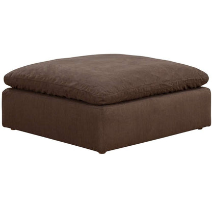 Sunset Trading - Contemporary Puff Collection 4PC Modular Sectional Sofa Brown - SU-1458-88-1C-2A-1O veiw 2