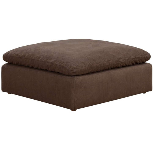 Sunset Trading - Contemporary Puff Collection 4PC Modular Sectional Sofa Brown - SU-1458-88-1C-2A-1O veiw 2