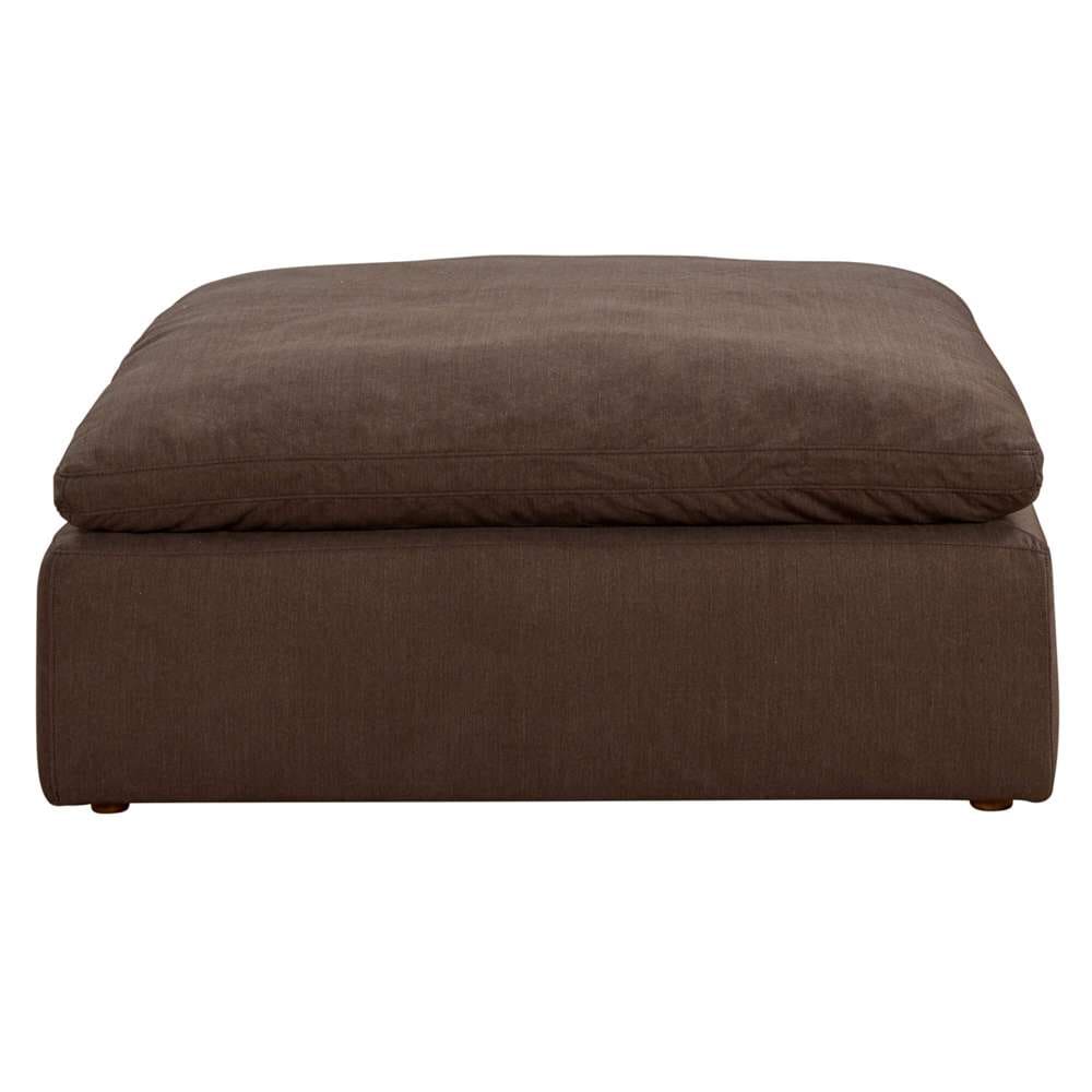 Sunset Trading - Contemporary Puff Collection 4PC Modular Sectional Sofa Brown - SU-1458-88-1C-2A-1O veiw 3