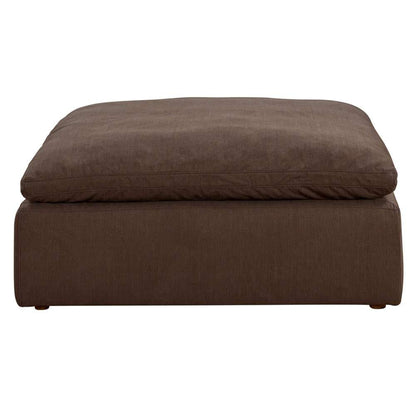 Sunset Trading - Contemporary Puff Collection 4PC Modular Sectional Sofa Brown - SU-1458-88-1C-2A-1O veiw 3
