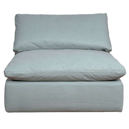 Sunset Trading - Contemporary Puff Collection 4PC Modular Sectional Sofa Ocean Blue - SU-1458-43-1C-2A-1O veiw 10