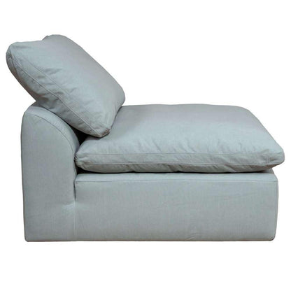 Sunset Trading - Contemporary Puff Collection 4PC Modular Sectional Sofa Ocean Blue - SU-1458-43-1C-2A-1O veiw 11