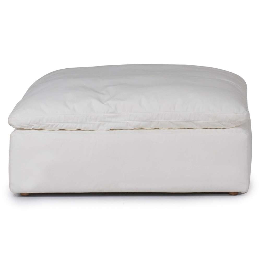 Sunset Trading - Contemporary Puff Collection 4PC Modular Sectional Sofa White - SU-1458-81-1C-2A-1O veiw 3