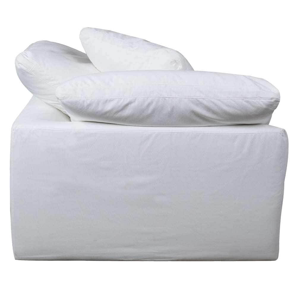 Sunset Trading - Contemporary Puff Collection 4PC Modular Sectional Sofa White - SU-1458-81-1C-2A-1O veiw 11