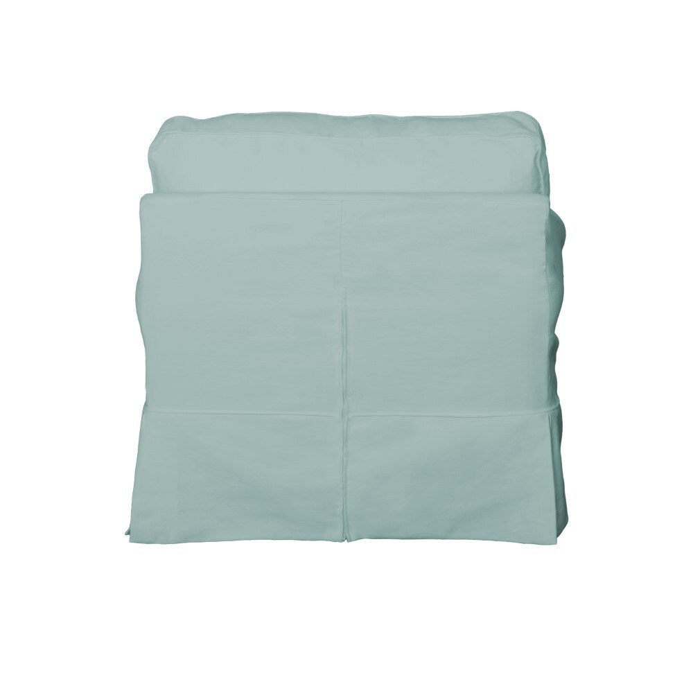Sunset Trading - Horizon Slipcovered T Cushion Chair Performance Ocean Blue - SU-117620-391043 veiw 4