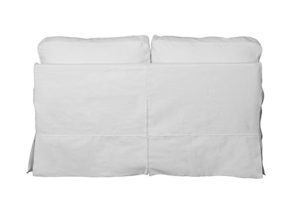 Sunset Trading - Horizon Slipcovered Loveseat In Warm White - SU-117610-423080 veiw 3