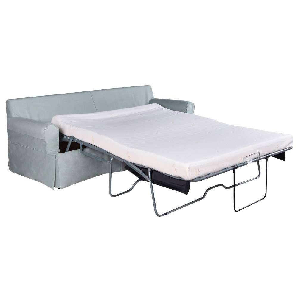 Sunset Trading - Horizon Slipcovered Sleeper Sofa With Chaise Performance Ocean Blue - SU-117678-391043 veiw 4