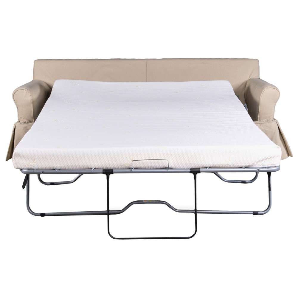 Sunset Trading - Horizon Slipcovered Sleeper Sofa With Chaise Performance Tan - SU-117678-391084 veiw 5