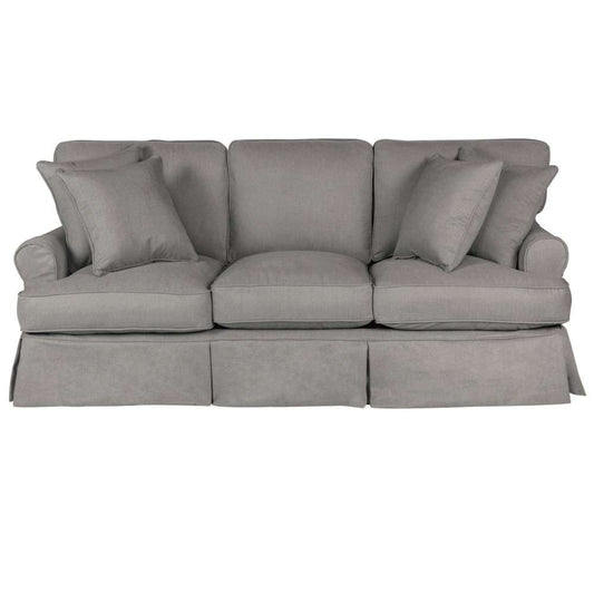 Sunset Trading - Horizon Slipcovered Sofa Performance Gray - SU-117600-391094 veiw 1