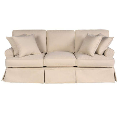 Sunset Trading - Horizon Slipcovered Sofa Performance Tan - SU-117600-391084 veiw 1