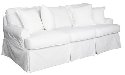 Sunset Trading - Horizon Slipcovered Sofa In Warm White - SU-117600-423080 veiw 1