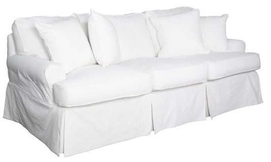 Sunset Trading - Horizon Slipcovered Sofa In Warm White - SU-117600-423080 veiw 1