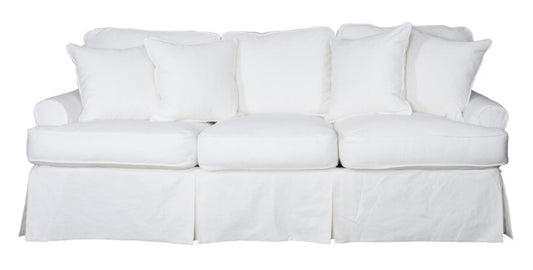 Sunset Trading - Horizon Slipcovered Sofa In Warm White - SU-117600-423080 veiw 2