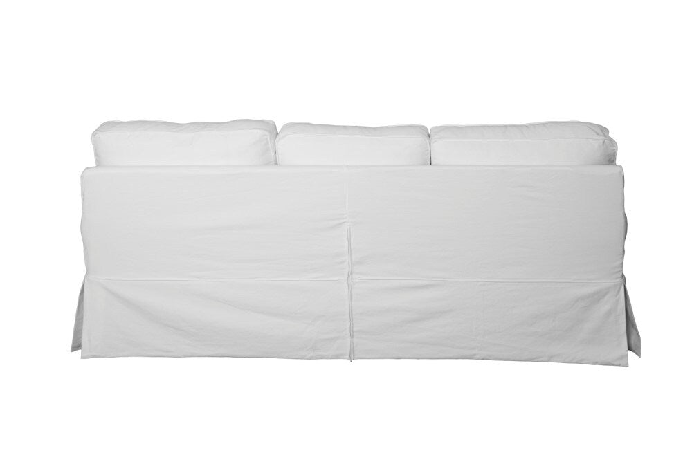 Sunset Trading - Horizon Slipcovered Sofa In Warm White - SU-117600-423080 veiw 4