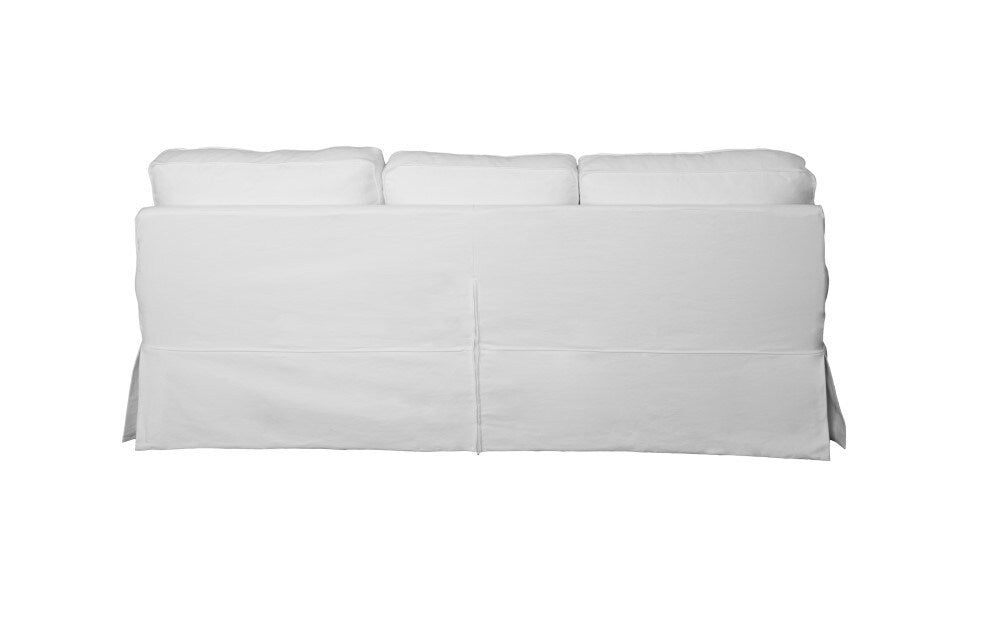 Sunset Trading - Horizon Slipcovered Sofa Performance White - SU-117600-391081 veiw 4