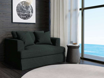 Sunset Trading -  Newport  Slipcovered 52in Wide Chair and A Half Dark Gray - SY-130015-391098 veiw 5