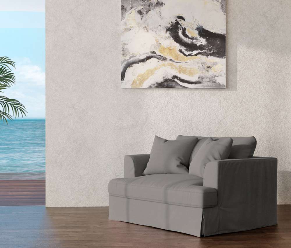 Sunset Trading -  Newport  Slipcovered 52in Wide Chair and A Half Gray - SY-130015-391094 veiw 5