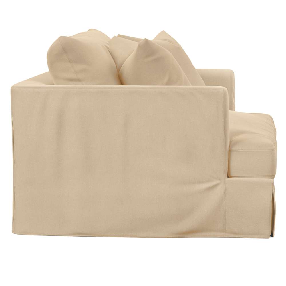 Sunset Trading -  Newport  Slipcovered 52in Wide Chair and A Half Tan - SY-130015-391084 veiw 3
