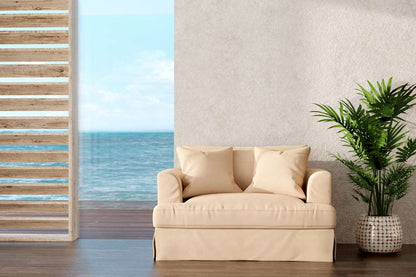 Sunset Trading -  Newport  Slipcovered 52in Wide Chair and A Half Tan - SY-130015-391084 veiw 5