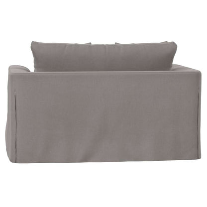 Sunset Trading -  Newport  Slipcovered 52in Wide Chair and A Half with Ottoman Gray - SY-130015-30-391094 veiw 5