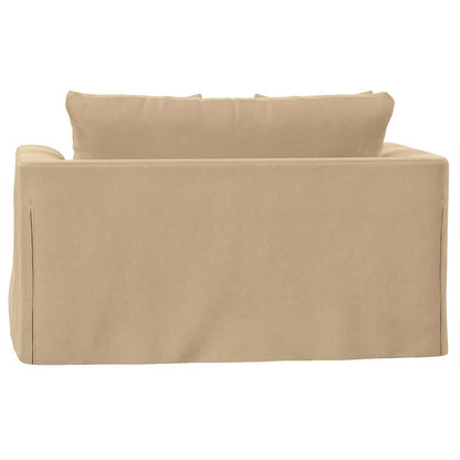 Sunset Trading -  Newport  Slipcovered 52in Wide Chair and A Half with Ottoman Tan - SY-130015-30-391084 veiw 5