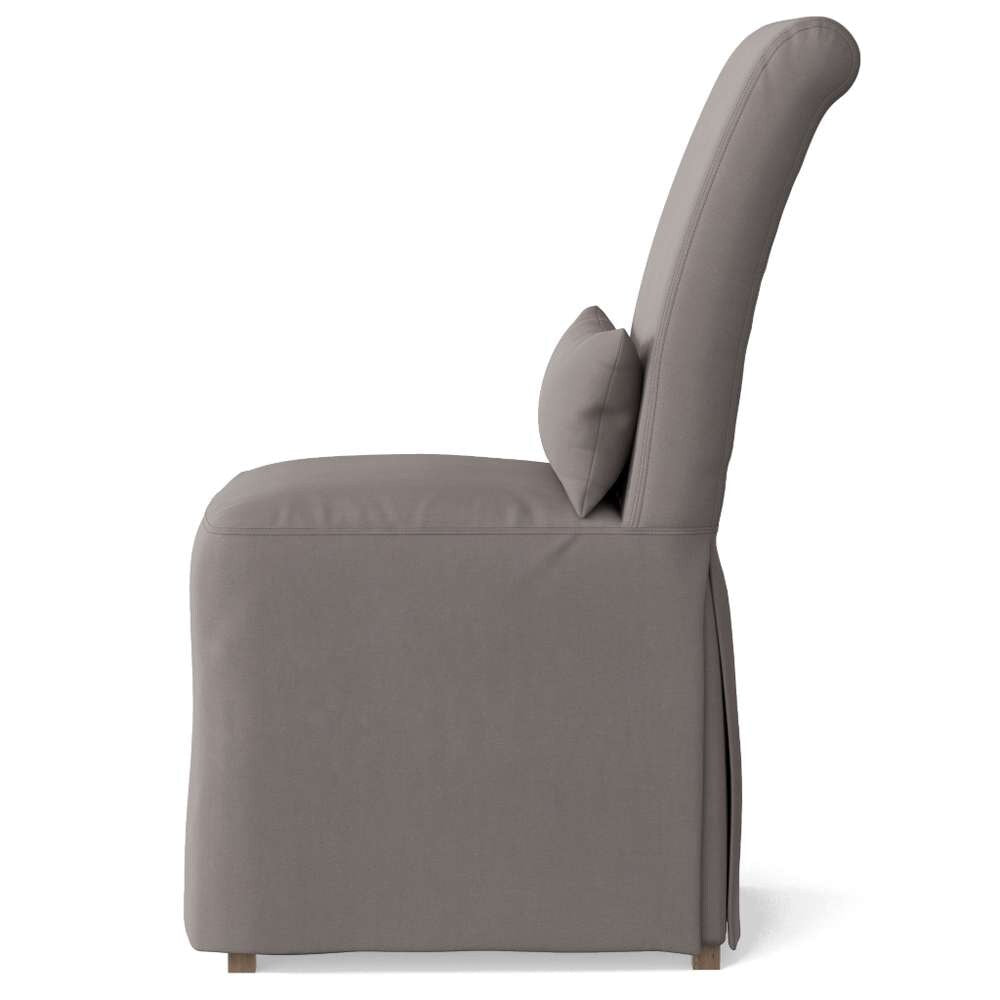 Sunset Trading -  Newport  Slipcovered Dining Chair Gray - SY-1025906-391094 veiw 3