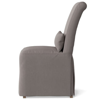Sunset Trading -  Newport  Slipcovered Dining Chair Gray - SY-1025906-391094 veiw 3