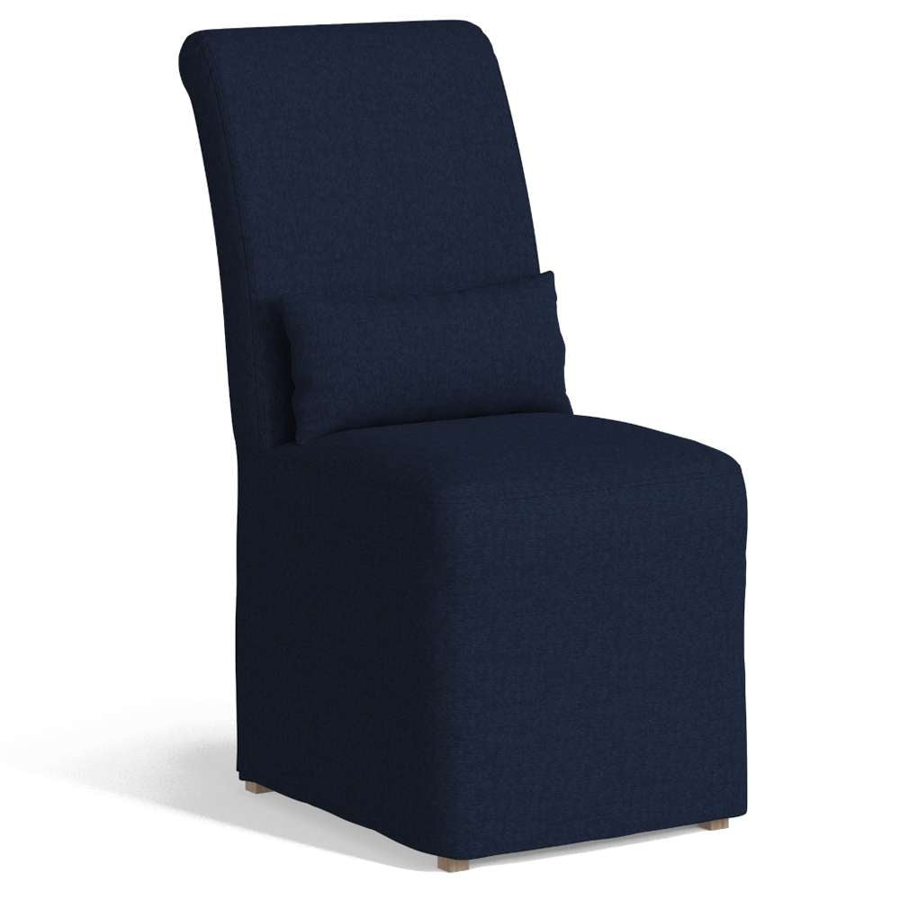 Sunset Trading -  Newport  Slipcovered Dining Chair Navy Blue - SY-1025906-391049 veiw 1