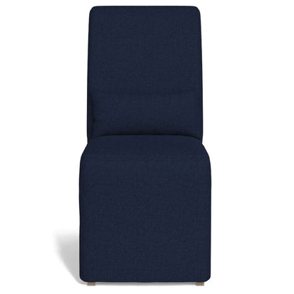 Sunset Trading -  Newport  Slipcovered Dining Chair Navy Blue - SY-1025906-391049 veiw 2